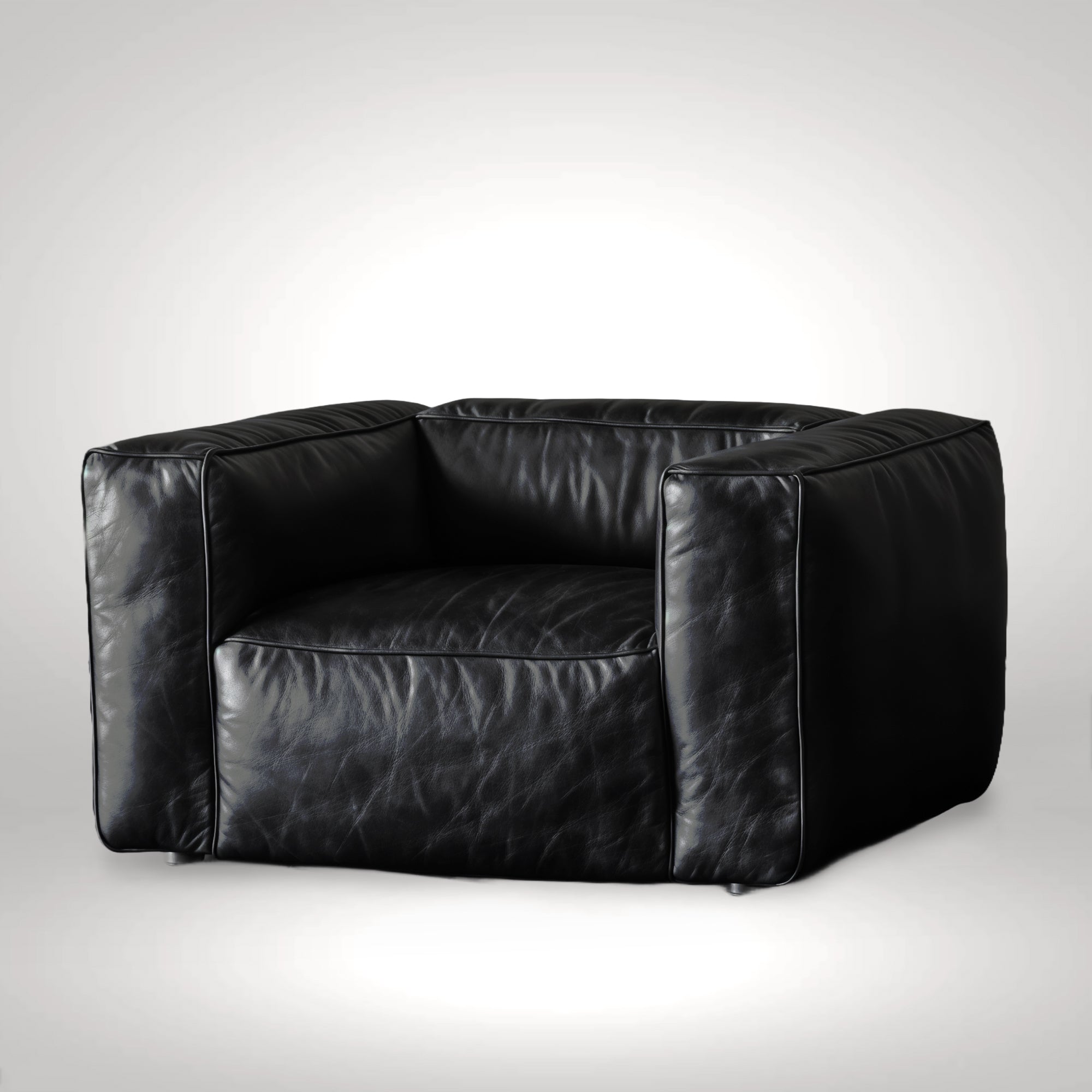 Umi Black Sofa