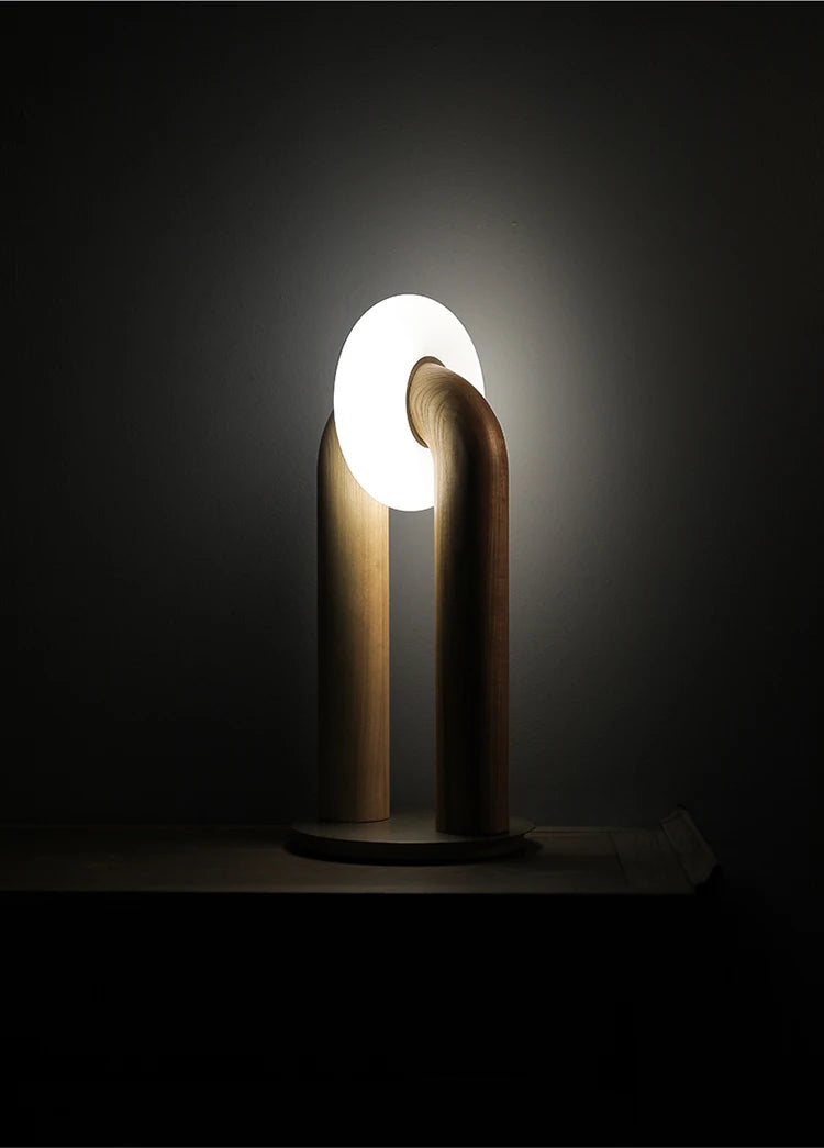 Janine Wood Lamp